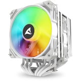 Sharkoon A60 RGB Refroidisseur CPU Blanc, Connecteur de ventilateur PWM à 4 broches