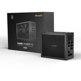 be quiet! Dark Power 13 alimentation  modulaire 750 watt Noir, 1x 12VHPWR, 4x PCIe