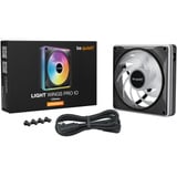 be quiet! Light Wings Pro IO 120mm Expansion ventilateur de boîtier RGB  Noir, 120 x 120 x 28 mm
