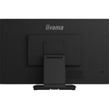 iiyama ProLite T2754MSC-B2AG 27" Moniteur tactile Noir (Mat), 1x HDMI, 1x VGA, 2x USB-A, 68,6 cm (27"), 1920 x 1080 pixels, Full HD, LED, 4 ms, Noir