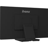 iiyama ProLite T2754MSC-B2AG 27" Moniteur tactile Noir (Mat), 1x HDMI, 1x VGA, 2x USB-A, 68,6 cm (27"), 1920 x 1080 pixels, Full HD, LED, 4 ms, Noir