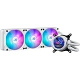 ASUS ROG STRIX LC III 360 ARGB LCD, Watercooling Blanc, PWM 4 broches