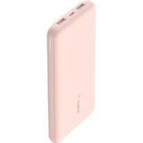Belkin BOOSTCHARGE 3-Port 10,000 mAh, Powerbank Or rose