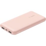Belkin BOOSTCHARGE 3-Port 10,000 mAh, Powerbank Or rose