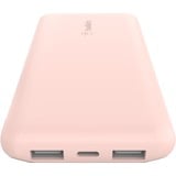 Belkin BOOSTCHARGE 3-Port 10,000 mAh, Powerbank Or rose