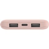 Belkin BOOSTCHARGE 3-Port 10,000 mAh, Powerbank Or rose