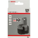 Bosch Batteries NiMH O-Pack 96 V Noir, Batterie, Hybrides nickel-métal (NiMH), 2,6 Ah, 9,6 V, Noir, Rouge, 1 pièce(s)