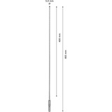 Bosch SDS plus-7X 1 pièce(s), Perceuse Marteau perforateur, 5 mm, 465 mm, Brique, Béton, Ciment dur, Pierre naturelle, Grès, pierre, 40 cm, SDS Plus