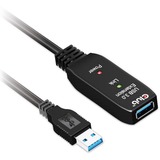 Club 3D Répéteur actif USB 3.2 Gen1, Câble Noir, 5 mètres