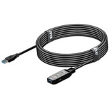 Club 3D Répéteur actif USB 3.2 Gen1, Câble Noir, 5 mètres