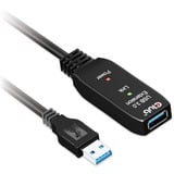 Club 3D Répéteur actif USB 3.2 Gen1, Câble d'extension Noir, 5 mètres
