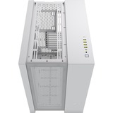 Corsair 6500D AIRFLOW boîtier midi tower Blanc | 4x USB-A | 1x USB-C | Verre Trempé