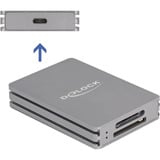 DeLOCK USB Type-C SD and CFexpress, Lecteur de carte Gris