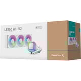 DeepCool LE360 V2, Watercooling Blanc