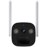 Foscam BP4, caméra de sécurité bullet 2K/4MP avec batterie WiFi, Caméra de surveillance Blanc, Vision nocturne en couleur
