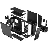 Fractal Design Meshify 2 XL boîtier big tower Noir | 2x USB-A | 1x USB-C | Verre Trempé