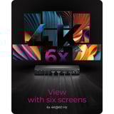 ICY BOX ICY BOX IB-DK7401-CU31, Station d'accueil Noir