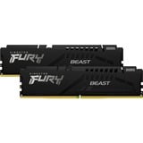 Kingston FURY Kit DDR5-5600 16 Go, Mémoire vive Noir, KF556C36BBEK2-16, Beast, EXPO