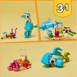 LEGO Creator 3-en-1 - Le Dauphin et la Tortue, Jouets de construction 31128