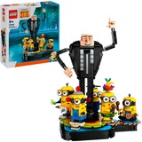 LEGO Minions - Gru et les Minions en briques, Jouets de construction 75582