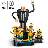 LEGO Minions - Gru et les Minions en briques, Jouets de construction 75582