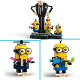 LEGO Minions - Gru et les Minions en briques, Jouets de construction 75582