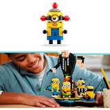 LEGO Minions - Gru et les Minions en briques, Jouets de construction 75582