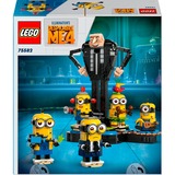 LEGO Minions - Gru et les Minions en briques, Jouets de construction 75582