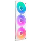 NZXT F420 RGB CORE ventilateurs de boîtier Blanc, 3 pièces, 420 x 140 x 26 mm
