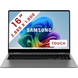 SAMSUNG Galaxy Book5 Pro 360 (NP960QHA-KG3BE) 16" PC portable 2-en-1   Gris | Core Ultra 7 256V | Arc Graphics 140V | 16 Go | SSD 512 Go 