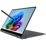 SAMSUNG Galaxy Book5 Pro 360 (NP960QHA-KG3BE) 16" PC portable 2-en-1   Gris | Core Ultra 7 256V | Arc Graphics 140V | 16 Go | SSD 512 Go 