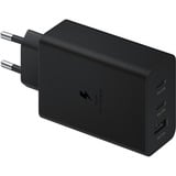Samsung 65W Power Adapter Trio chargeur Noir, 2x USB-C, 1x USB-A