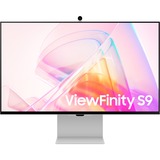 Samsung ViewFinity S9 S90PC 27" 5K Ultra HD Moniteur Noir/argent, 1x Mini DisplayPort, 3x USB-C, 1x Thunderbolt, Wi-Fi 5, BT