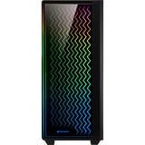 Sharkoon RGB LIT 200 boîtier midi tower Noir | 3x USB-A | RGB | Window