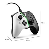 Thrustmaster HEART CONTROLLER à effet Hall avec H.E.A.R.T., Manette de jeu Noir/Blanc, Technologie anti-drift pour Xbox Series X|S, PC