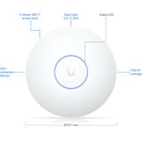 Ubiquiti U7 Long-Range, Point d'accès Blanc