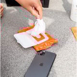 Whoosh! Screen Shine, Lingettes nettoyantes Blanc/Orange