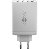 goobay 100W GaN USB-C PD Multiport Quick Charger, Chargeur Blanc