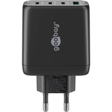 goobay 68W GaN USB-C PD Multiport Quick Charger, Chargeur Noir