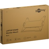goobay support PC portable pour bras de moniteur, 11,6 à 17,3 pouces Noir
