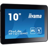 iiyama ProLite TF1015MC-B3 10.1" Moniteur tactile Noir, 1x DisplayPort, 1x HDMI, 1x VGA, 1x RJ-45