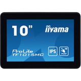 iiyama ProLite TF1015MC-B3 10.1" Moniteur tactile Noir, 1x DisplayPort, 1x HDMI, 1x VGA, 1x RJ-45