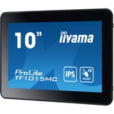 iiyama ProLite TF1015MC-B3 10.1" Moniteur tactile Noir, 1x DisplayPort, 1x HDMI, 1x VGA, 1x RJ-45