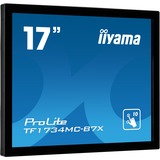 iiyama ProLite TF1734MC-B7X 17" Touchscreen-Moniteur Noir, 43,2 cm (17"), 1280 x 1024 pixels, SXGA, LED, 5 ms, Noir