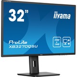 iiyama ProLite XB3270QSU-B1 31.5" Moniteur Noir, 1x DisplayPort, 1x HDMI, 3x USB-A