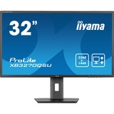 iiyama ProLite XB3270QSU-B1 31.5" Moniteur Noir, 1x DisplayPort, 1x HDMI, 3x USB-A