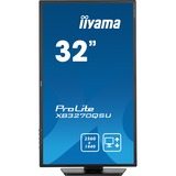 iiyama ProLite XB3270QSU-B1 31.5" Moniteur Noir, 1x DisplayPort, 1x HDMI, 3x USB-A