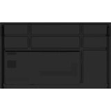 iiyama Prolite TE7512MIS-B3AG, Affichage public Noir, 4K UHD, tactile, WiFi, VGA, HDMI, USB-C, LAN, audio