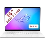 ASUS Zephyrus G16 (GU605CR-QR111W) 16" PC portable gaming  Blanc | Core Ultra 9 285H | RTX 5070 Ti | 32 Go | SSD 1 To | 240 Hz