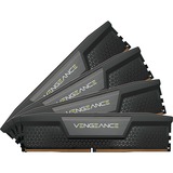 Corsair 96 Go DDR5-6000 (4x 24 Go) Quad-Kit, Mémoire vive Noir, CMK96GX5M4B6000C30, Vengeance, XMP 3.0